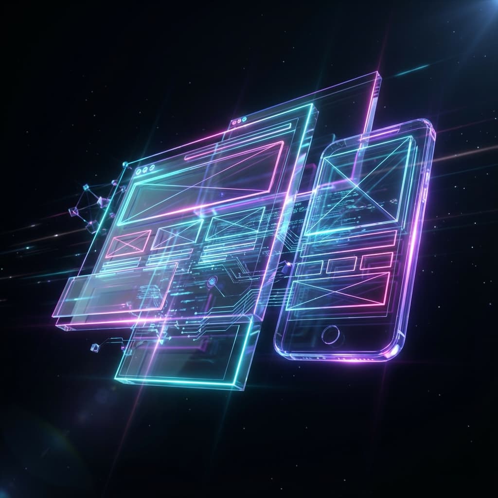 Cyberpunk Wireframes